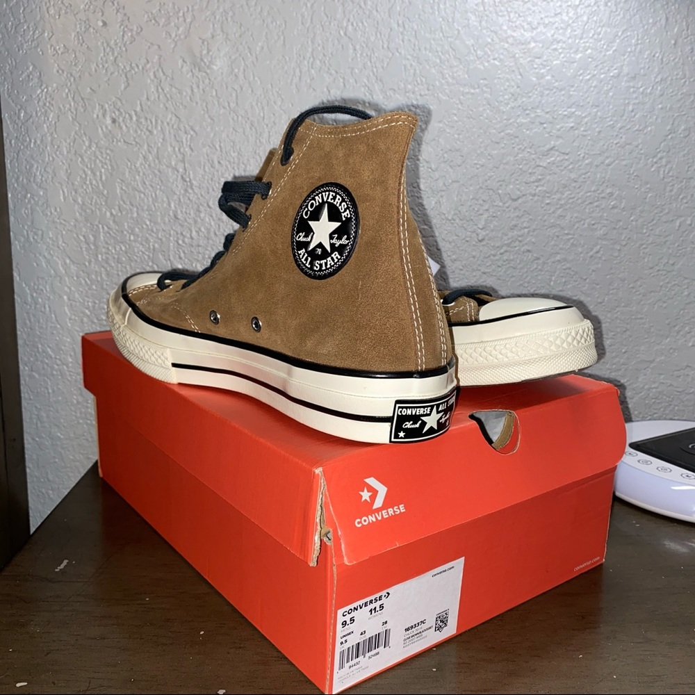 Suede High Top Converse